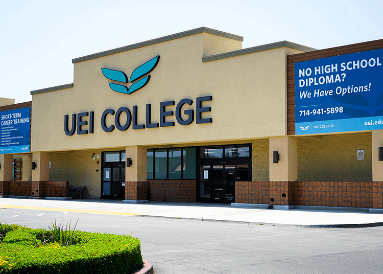 UEI college campus exterior